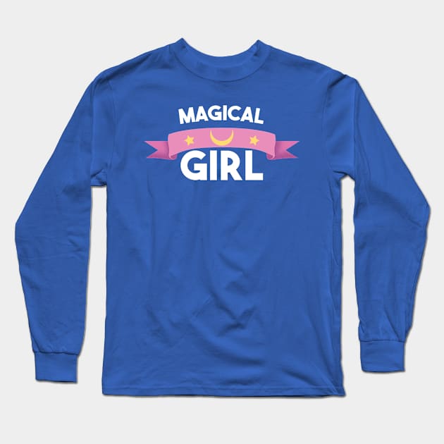 Magical Girl! Long Sleeve T-Shirt by xKireiDesigns